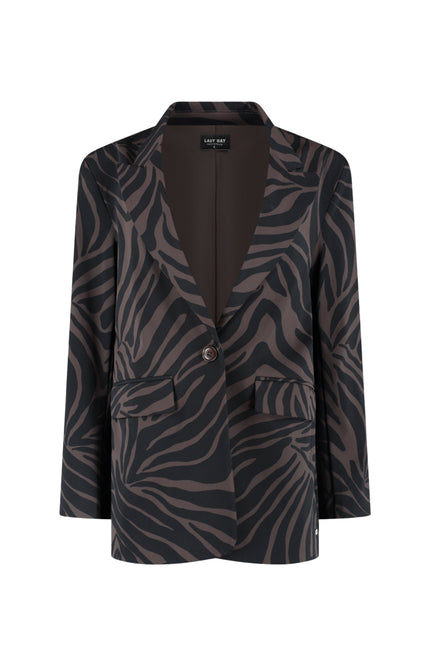 Travel Blazer Lorna Ivy Print L46-480-3534