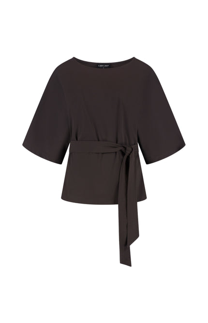 Travel Top Maris Dark Brown L24-375-3519