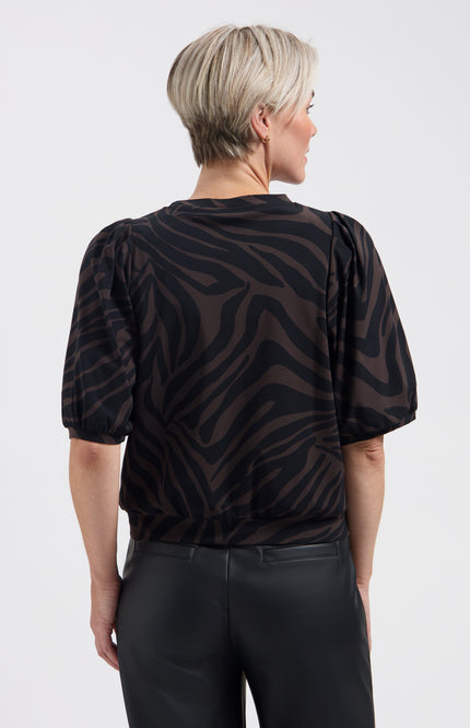 Travel Top Amie Ivy Print L24-380-3537