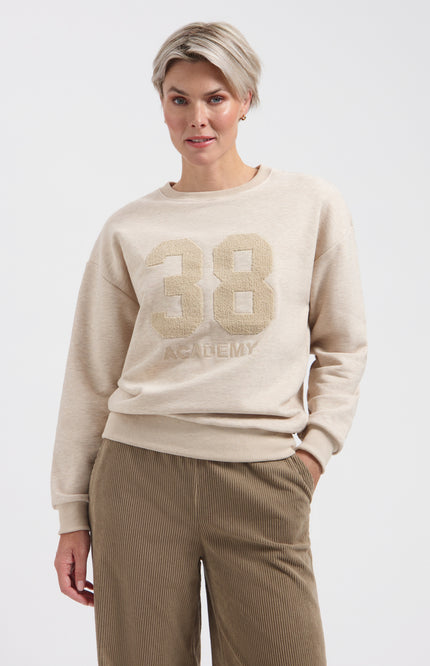 Trui Academy Vanilla Melange L25-301-3569