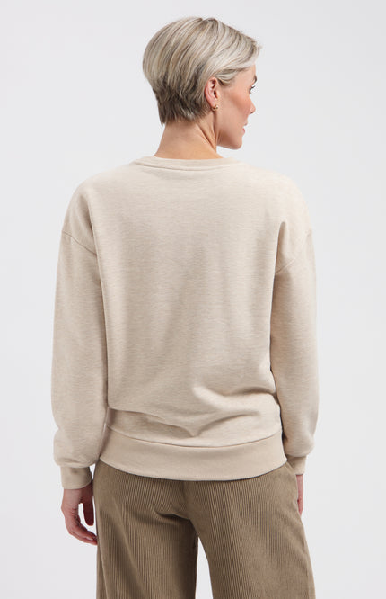 Trui Academy Vanilla Melange L25-301-3569