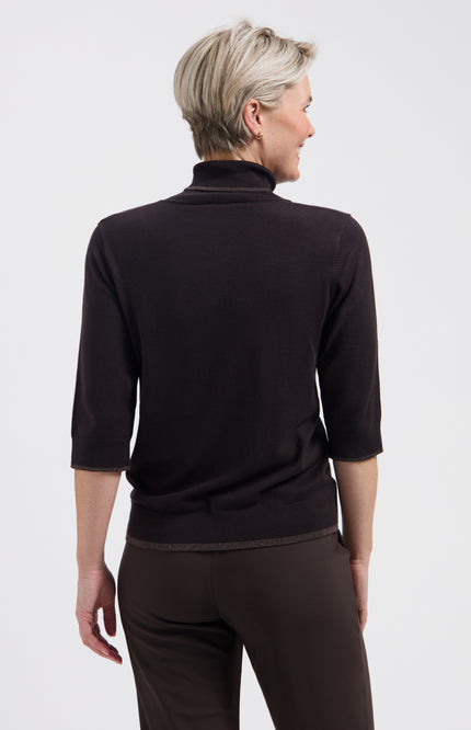 Top Lenora Dark Brown L28-601-3580