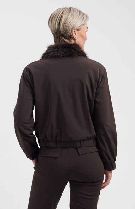 Travel Jacket Georgia Dark Brown L49-475-3509