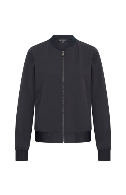 Travel Jacket Logo Black 202250