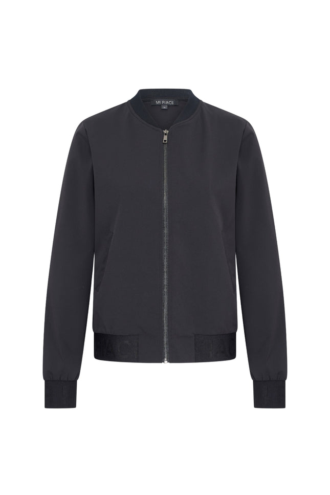 Travel Jacket Logo Black 202250