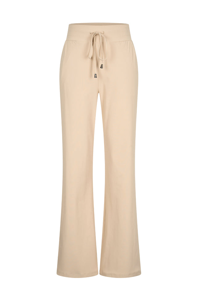 Travel Broek Flared Sand 202089