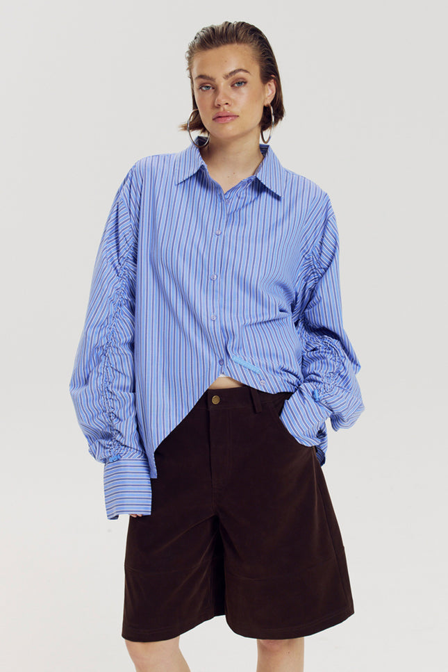 Blouse Ted Stripe Blue AW6C601