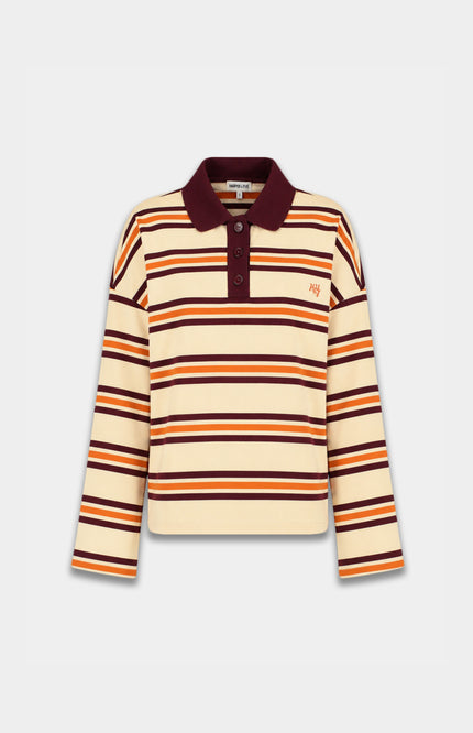 Top Pollie Paprika Stripe AW6P501