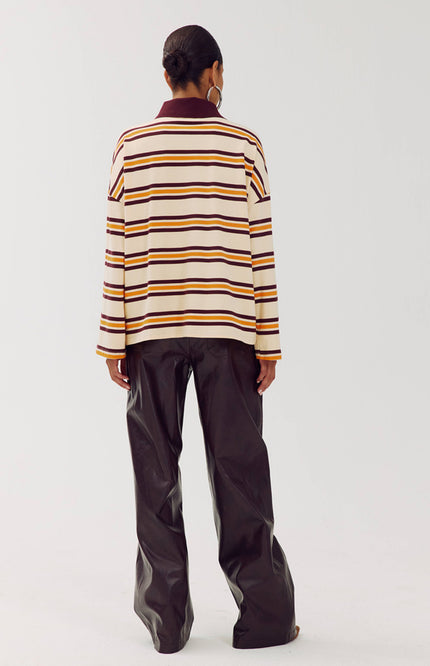 Top Pollie Paprika Stripe AW6P501