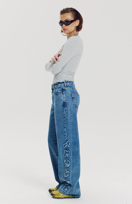 Jeans Yve Mid Blue AW6R100