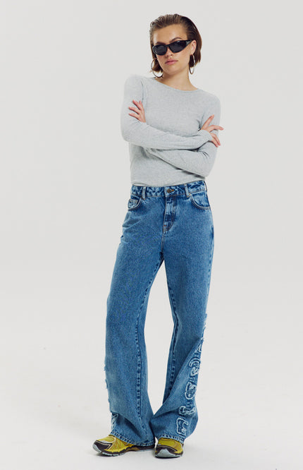 Jeans Yve Mid Blue AW6R100