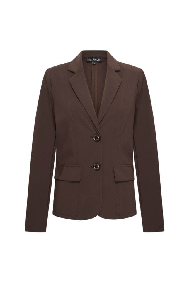 Bonded Travel Blazer Espresso 202646