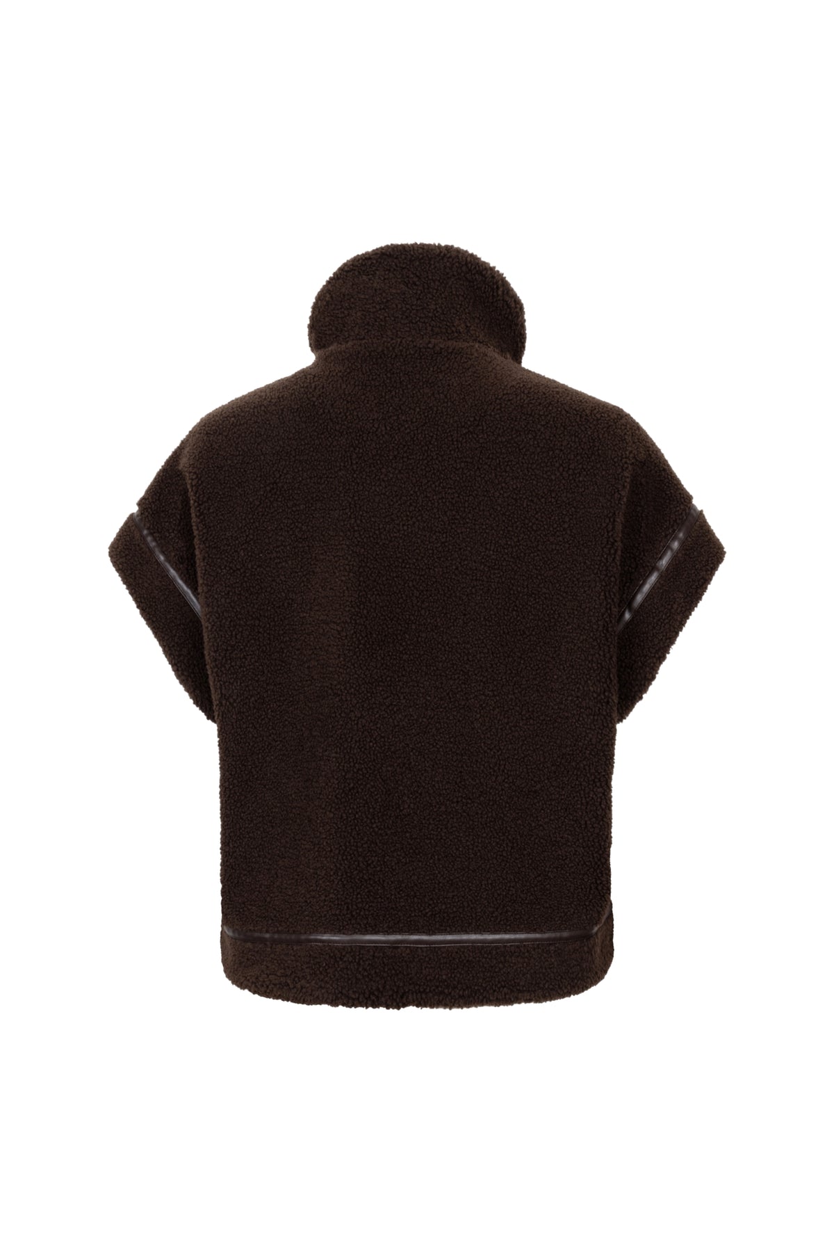 Zoso Annelot Espresso jas voor dames, met stijlvolle pasvorm en warme afwerking, zichtbaar op de afbeelding.