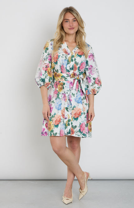 You're My Lobster by K-design Jurk Met Design & Borduursel C727L-P067 Stretchshop.nl