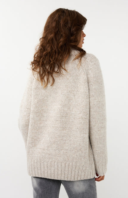 Vest Embellished Feathers Light Sand W25.02716