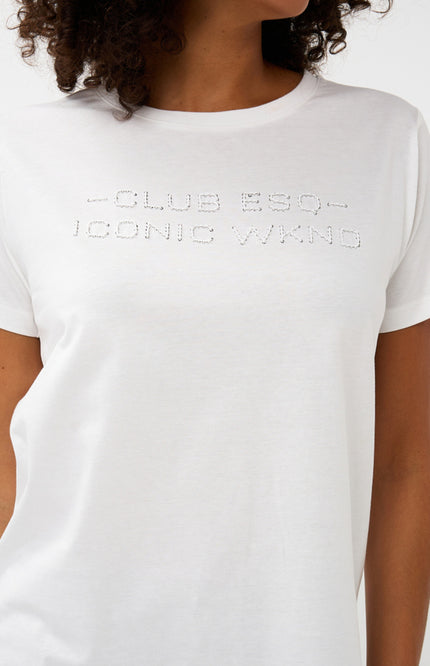 T-shirt Iconic Weekend Offwhite W25.05712