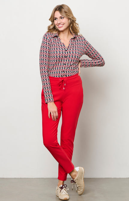 Heavy Travel Broek Penny Red PA347
