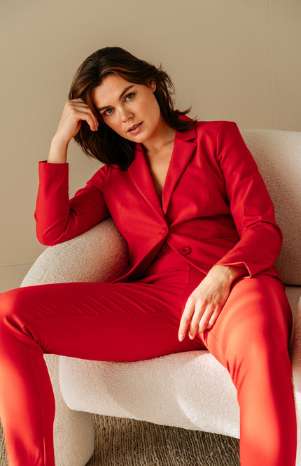 Heavy Travel Broek Penny Red PA347