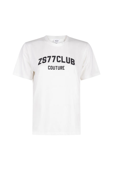 T-Shirt Couture Ivory Black 264