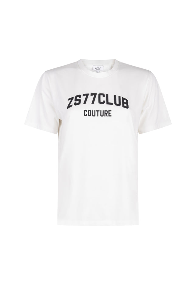T-Shirt Couture Ivory Black 264