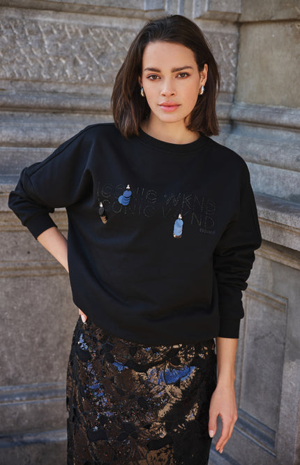 Sweater Iconic Weekend Black W25.05718