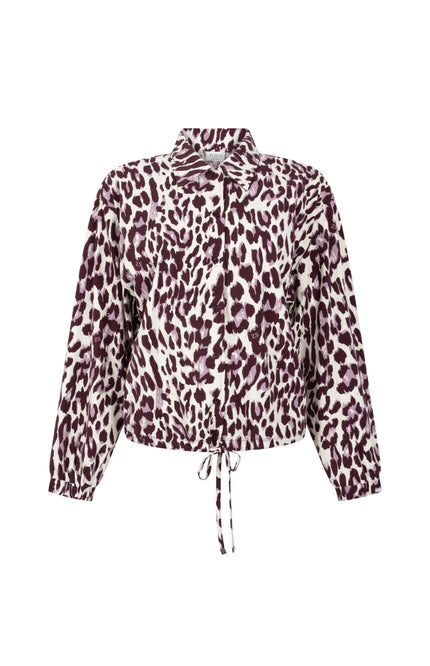 Travel Blouse Daphne Mauve Bordeaux 264