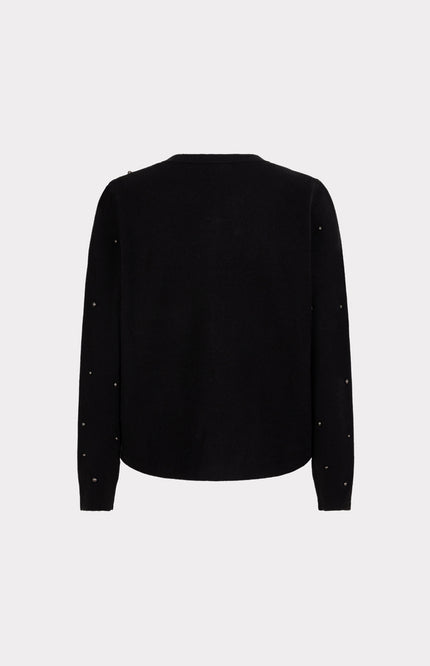 Vest Embellished Black W25.07702