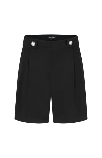 Lady Day Travel Short Nola Black L14-375-3310 Stretchshop.nl