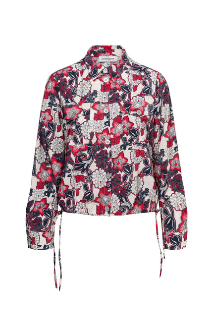 Jacket Margje Flower Red Multi JA152