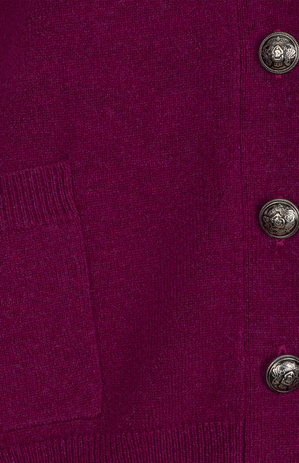 Vest Wool Maroon W25.07705