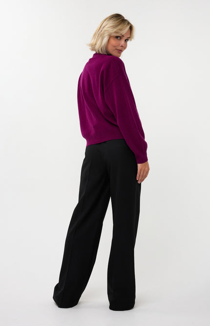 Vest Wool Maroon W25.07705