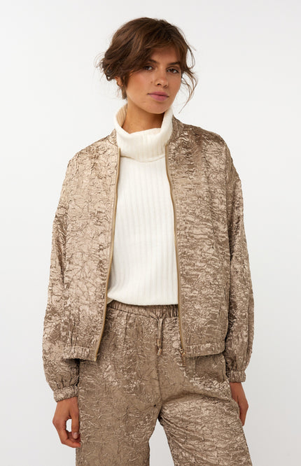 Jacket Bomber Crinkle Gold W25.10702
