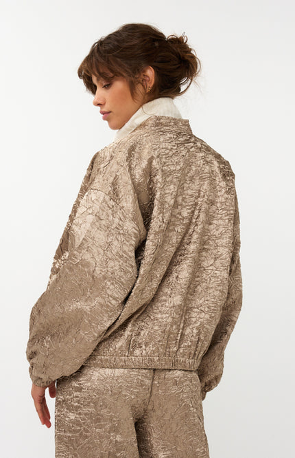 Jacket Bomber Crinkle Gold W25.10702