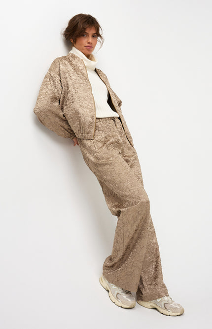 Jacket Bomber Crinkle Gold W25.10702