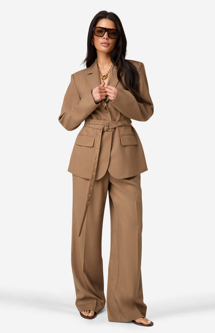 Ibana Blazer Janey Savannah Beige Stretchshop.nl