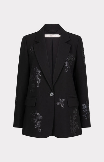 Blazer Sequins City Black W25.10732