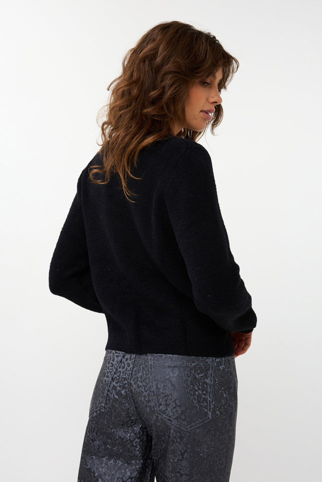 Sweater Bow Black W25.07719