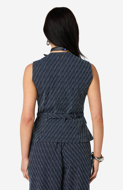 Ibana Top Trisia Chalk Stripes Stretchshop.nl