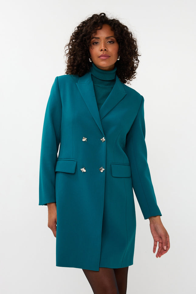 Jurk Blazer City Teal W25.10733