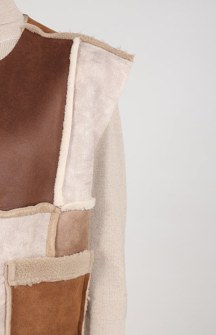 Gilet Helen Sand Toffee NKF08030