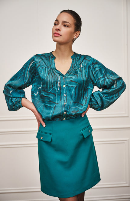 Rok Short City Teal W25.10735