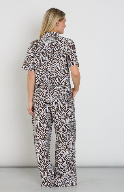 Freequent Broek Fqmele Brilliant White Coffee Bean 208115 Stretchshop.nl