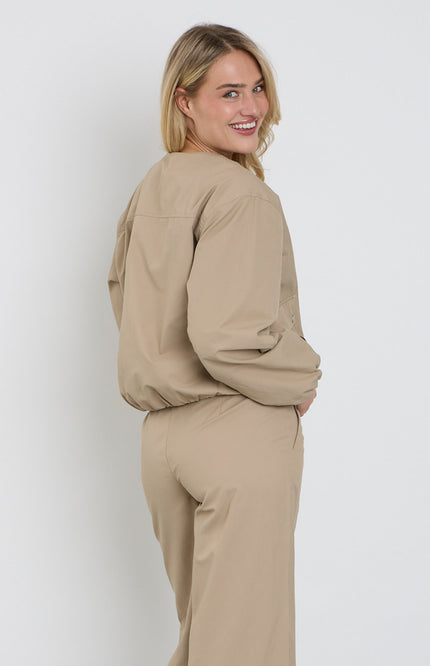 Freequent Jacket Fqcana Silver Mink 207720 Stretchshop.nl