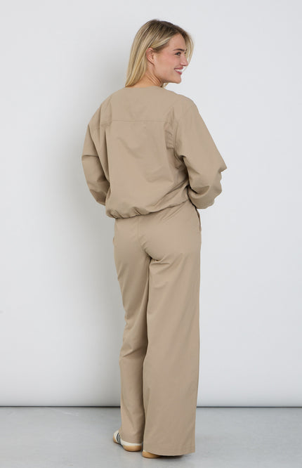 Freequent Broek Fqcana Silver Mink 207408 Stretchshop.nl