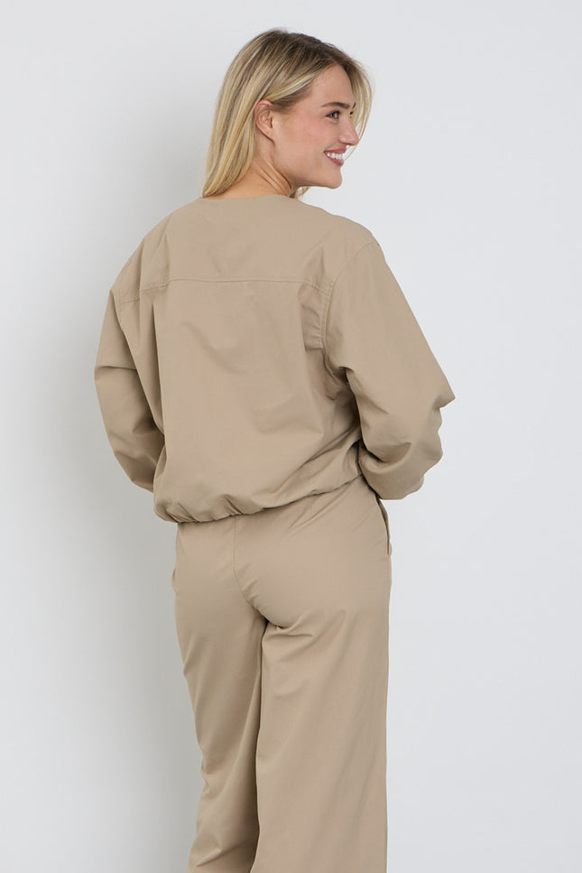 Freequent Jacket Fqcana Silver Mink 207720 Stretchshop.nl