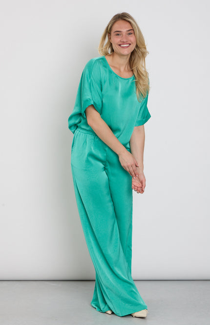 Ydence Broek Wendy Sea Green Tall Stretchshop.nl