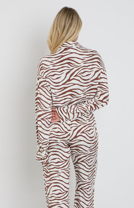 Ydence Blouse Nielie Zebra Stretchshop.nl