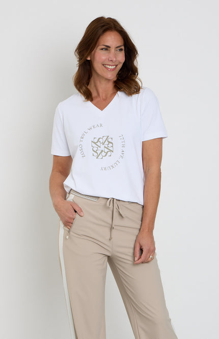 Zoso Travel T-Shirt Marisol Sage 262 Stretchshop.nl