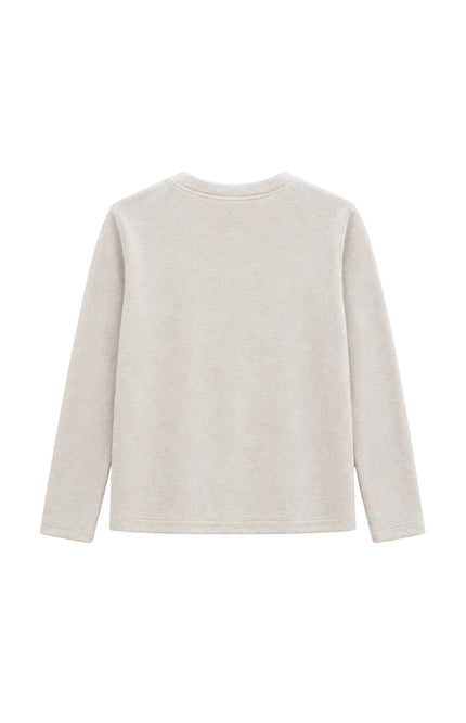 Elvira Casuals Vest Natasha Creme Gold Stretchshop.nl