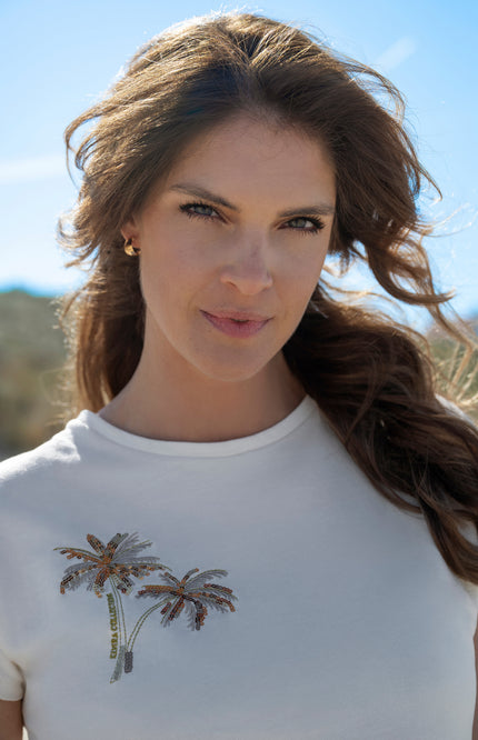 T-shirt Isla Offwhite